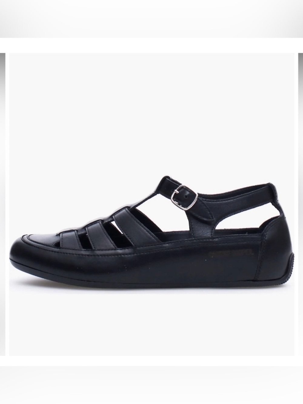NWT Candice Cooper Rock T-Bar Fisherman Sandal - Picture 1 of 15